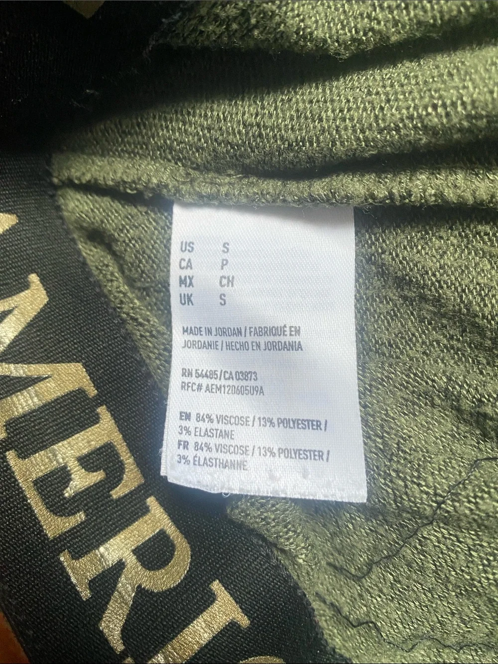 American Eagle Outfitters Olive Green Lounge Track Pants